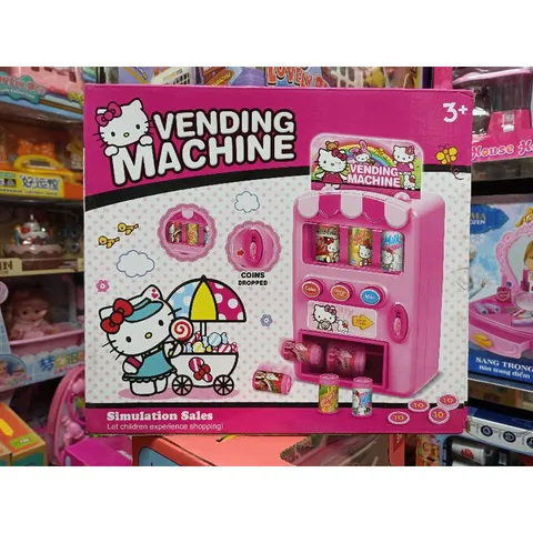 Hộp đồ chơi Máy bán nước tự động HELLO KITTY 520-1