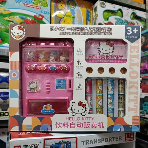 Hộp đồ chơi Máy bán nước tự động HELLO KITTY 520-1