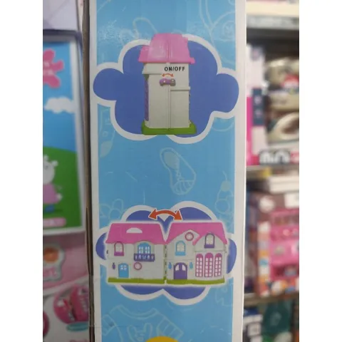 Hộp Đồ Chơi Nhà Heo Peppa Pig - Bộ Mô Phỏng Kèm Nội Thất Trang Trí Dành Cho Trẻ Em - Quà Tặng Tuyệt Vời 6005