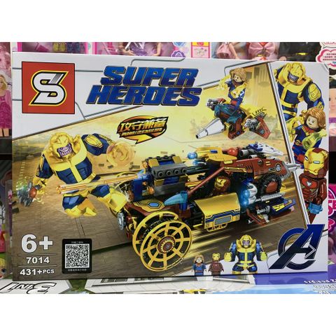 Xếp Hình Lắp Ghép LEGO Super Heroes 7014 - Đồ Chơi Xây Dựng Cho Trẻ Em - Quà Tặng Fan Siêu Anh Hùng