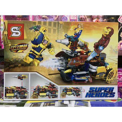 Xếp Hình Lắp Ghép LEGO Super Heroes 7014 - Đồ Chơi Xây Dựng Cho Trẻ Em - Quà Tặng Fan Siêu Anh Hùng