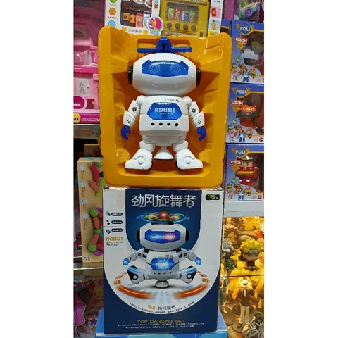Mô Hình Robot Biết Đi TOP DANCING SET với Nhạc và Đèn Phát Sáng LZ444-2 - Đồ Chơi Điều Khiển Từ Xa Hấp Dẫn