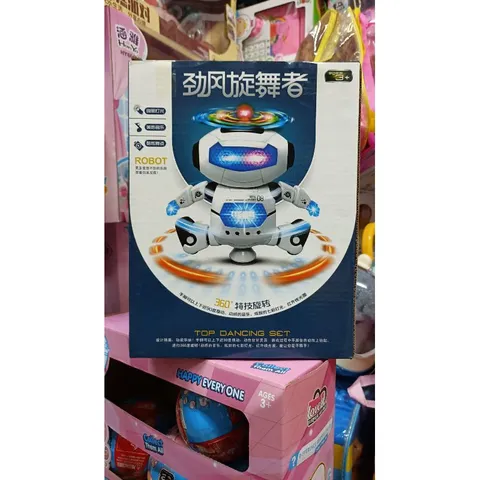 Mô Hình Robot Biết Đi TOP DANCING SET với Nhạc và Đèn Phát Sáng LZ444-2 - Đồ Chơi Điều Khiển Từ Xa Hấp Dẫn