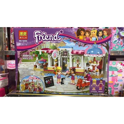 Đồ chơi lắp ráp mô hình tiệm bánh Friend 10496