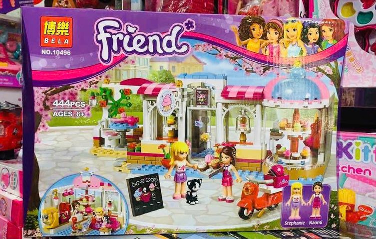 Đồ chơi lắp ráp mô hình tiệm bánh Friend 10496