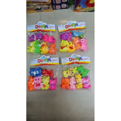 Bộ đồ chơi Túi thú chút chít Dream COUNTRY gồm 6 con (giao mẫu ngẫu nhiên)