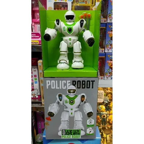 Mô Hình Robot Biết Đi Với Nhạc & Đèn Phát Sáng 0820A - Đồ Chơi Điều Khiển Từ Xa Kèm Pin, Quà Tặng Tuyệt Vời Cho Trẻ Em