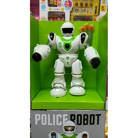 Mô Hình Robot Biết Đi Với Nhạc & Đèn Phát Sáng 0820A - Đồ Chơi Điều Khiển Từ Xa Kèm Pin, Quà Tặng Tuyệt Vời Cho Trẻ Em