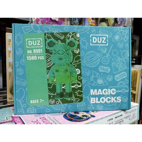 Hộp Lego Lắp Ghép Mô Hình Gấu Magic Block 8991 - Đồ Chơi Sáng Tạo Cho Trẻ Em, Xây Dựng và Khám Phá