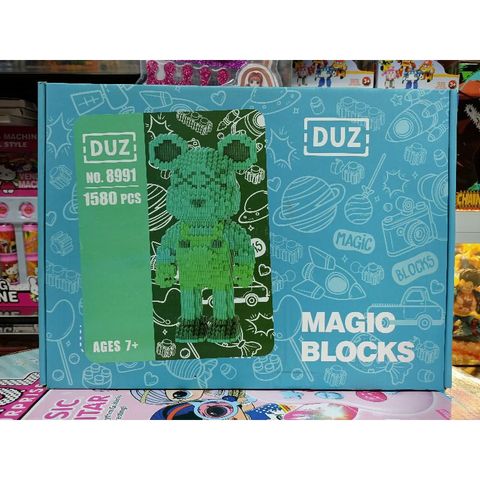 Hộp Lego Lắp Ghép Mô Hình Gấu Magic Block 8991 - Đồ Chơi Sáng Tạo Cho Trẻ Em, Xây Dựng và Khám Phá