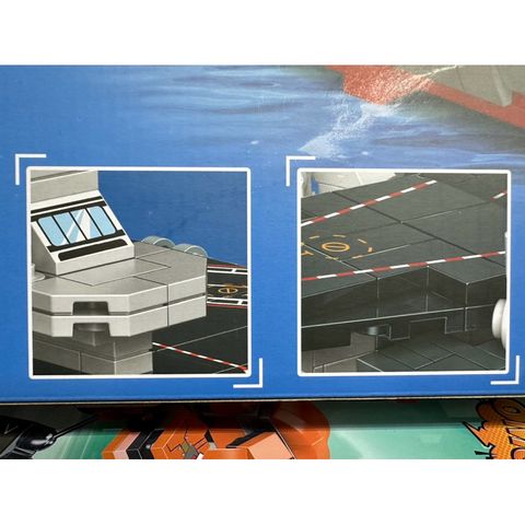 Mô hình tàu sân bay MINGDI 0888 - Bộ lắp ghép Lego thú vị cho trẻ em, đồ chơi sáng tạo và phát triển tư duy