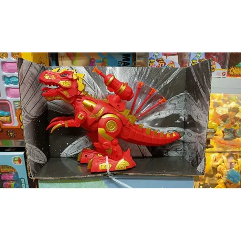 Khủng Long Đi Bộ Điều Khiển Từ Xa - Đồ Chơi Âm Nhạc và Đèn Sáng 666-22, Tặng Pin và Giao Màu Ngẫu Nhiên