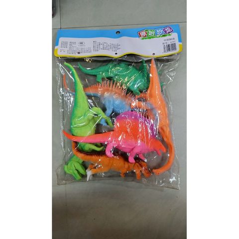 Bộ Đồ Chơi Khủng Long 6741 - Bộ Mô Hình Động Vật 6 Con Ngẫu Nhiên - Đồ Chơi Thú Vị Cho Trẻ Em