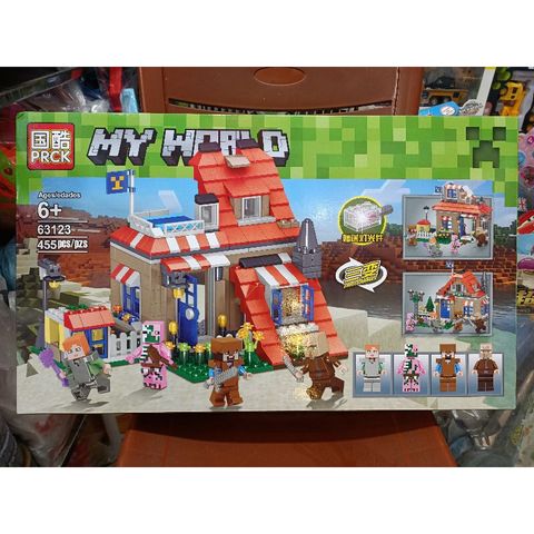 Xếp Hình Lắp Ghép 3in1 MY WORLD Có Đèn Phát Sáng - Đồ Chơi Trẻ Em Sáng Tạo, Phát Triển Kỹ Năng Tư Duy