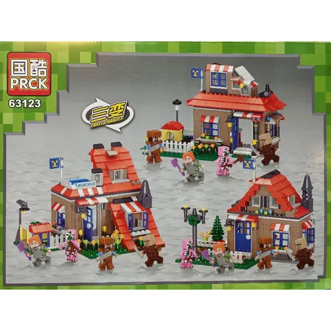 Xếp Hình Lắp Ghép 3in1 MY WORLD Có Đèn Phát Sáng - Đồ Chơi Trẻ Em Sáng Tạo, Phát Triển Kỹ Năng Tư Duy