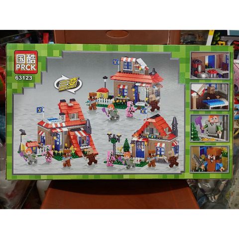 Xếp Hình Lắp Ghép 3in1 MY WORLD Có Đèn Phát Sáng - Đồ Chơi Trẻ Em Sáng Tạo, Phát Triển Kỹ Năng Tư Duy