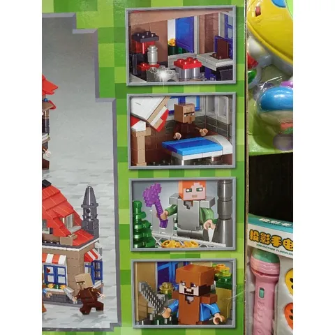 Xếp Hình Lắp Ghép 3in1 MY WORLD Có Đèn Phát Sáng - Đồ Chơi Trẻ Em Sáng Tạo, Phát Triển Kỹ Năng Tư Duy
