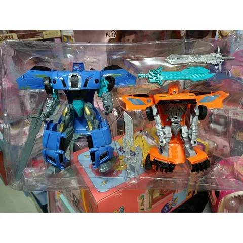 Hộp đồ chơi lắp ghép Robot biến hình thành Xe ô tô 8415 - Đồ chơi xếp hình sáng tạo cho trẻ em, phát triển tư duy và kỹ năng lắp ráp