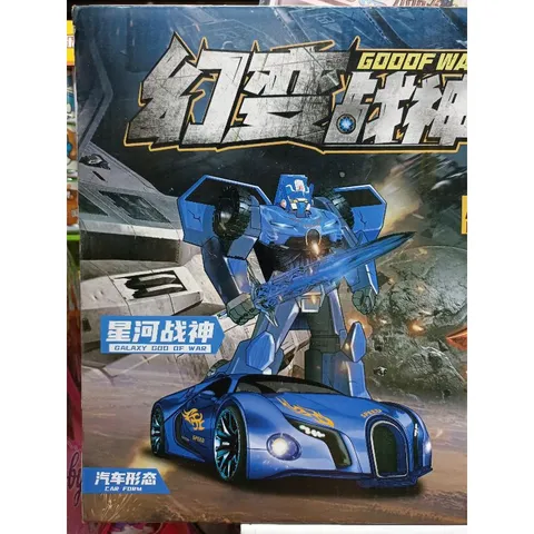 Hộp đồ chơi lắp ghép Robot biến hình thành Xe ô tô 8415 - Đồ chơi xếp hình sáng tạo cho trẻ em, phát triển tư duy và kỹ năng lắp ráp