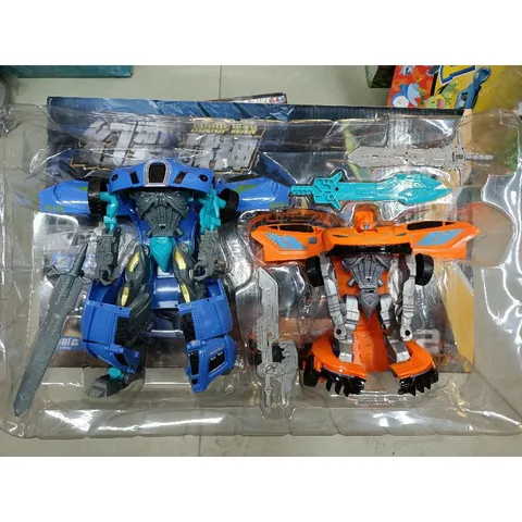 Hộp đồ chơi lắp ghép Robot biến hình thành Xe ô tô 8415 - Đồ chơi xếp hình sáng tạo cho trẻ em, phát triển tư duy và kỹ năng lắp ráp