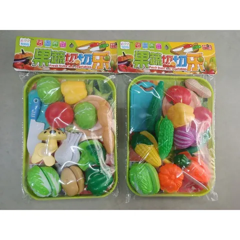 Bộ đồ chơi cắt dính rau củ quả 8008 - Đồ chơi xếp hình giáo dục cho trẻ em - Phát triển kỹ năng sáng tạo và tưởng tượng