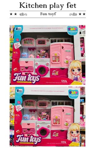 Đồ Chơi Nấu Ăn Có Nhạc Fun Toys 104 - Đồ Chơi Nhà Bếp 3 Ngăn Giúp Trẻ Phát Triển Kỹ Năng Tưởng Tượng và Sáng Tạo