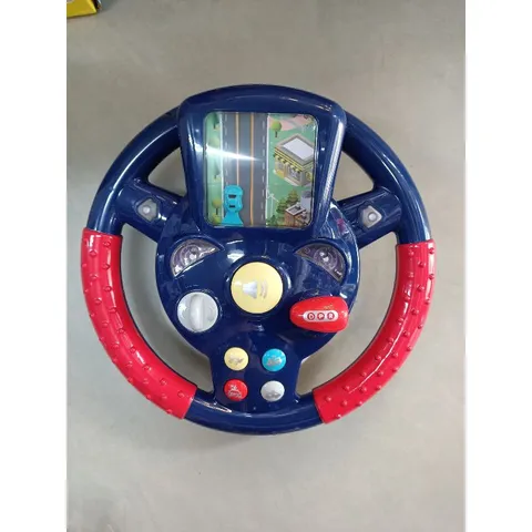 Mô Hình Vô Lăng Ô Tô LITTLE DRIVE 3688 - Đồ Chơi Có Nhạc và Đèn Phát Sáng - Tặng Kèm Pin Cho Trẻ Em