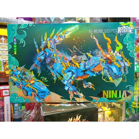 Xếp hình lắp ghép LEGO NINJA Rồng 86002 - Đồ chơi sáng tạo cho trẻ em, phát triển tư duy và kỹ năng xây dựng