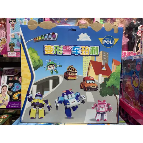 Hộp Đồ Chơi Lắp Ghép Biến Hình ROBOCAR POLI - Đồ Chơi Xếp Hình Kỹ Năng Cho Trẻ Em, Quà Tặng Sáng Tạo Thú Vị