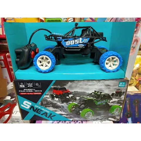Xe Ô Tô Địa Hình Điều Khiển Từ Xa 4 Chiều Có Đèn Phát Sáng - Đồ Chơi RC Tặng Kèm Pin, Giao Màu Ngẫu Nhiên