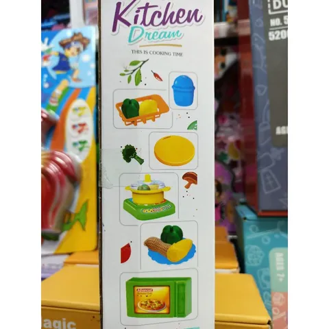 Hộp Đựng Thức Ăn Kèm Xe Đẩy Siêu Thị 3568-18 - Tiện Lợi Cho Bữa Ăn Gia Đình, Màu Sắc Ngẫu Nhiên