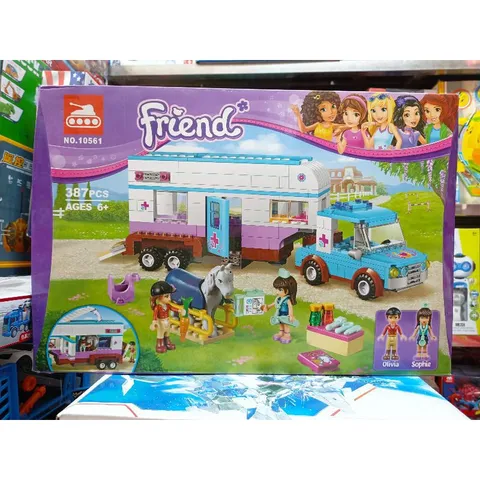 Bộ đồ chơi Xếp hình LEGO Friends 10561 - Tạo dựng thế giới thú vị và sáng tạo cho trẻ em