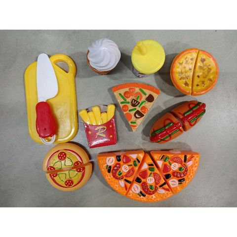 Bộ Đồ Chơi Cắt Bánh Pizza - Đồ Chơi Nấu Ăn Thú Vị Dành Cho Trẻ Em, Giúp Phát Triển Kỹ Năng Nấu Ăn Sáng Tạo