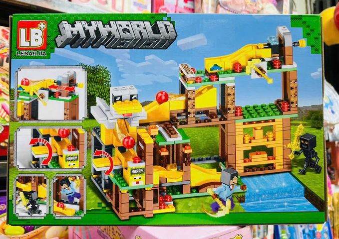 Đồ Chơi Lắp Ráp My World LB1195 - Bộ Xây Dựng Sáng Tạo Giúp Trẻ Phát Triển Tư Duy và Kỹ Năng, Quà Tặng Độc Đáo Cho Bé Từ 6 Tuổi Trở Lên