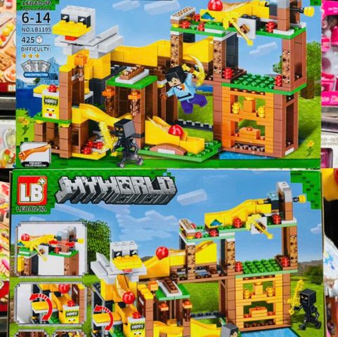 Đồ Chơi Lắp Ráp My World LB1195 - Bộ Xây Dựng Sáng Tạo Giúp Trẻ Phát Triển Tư Duy và Kỹ Năng, Quà Tặng Độc Đáo Cho Bé Từ 6 Tuổi Trở Lên
