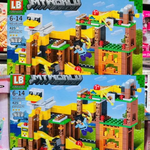 Đồ Chơi Lắp Ráp My World LB1195 - Bộ Xây Dựng Sáng Tạo Giúp Trẻ Phát Triển Tư Duy và Kỹ Năng, Quà Tặng Độc Đáo Cho Bé Từ 6 Tuổi Trở Lên
