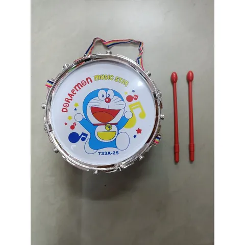 Trống DORAEMON MUSIC STAR 733A -25 Cho Trẻ Em - Nhạc Cụ Giáo Dục Vui Nhộn Hình DORAEMON