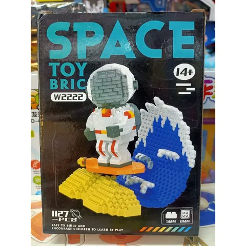 Hộp Lego Lắp Ghép Mô Hình Phi Hành Gia W2222 - Đồ Chơi Giáo Dục cho Trẻ Em, Phát Triển Tư Duy Sáng Tạo