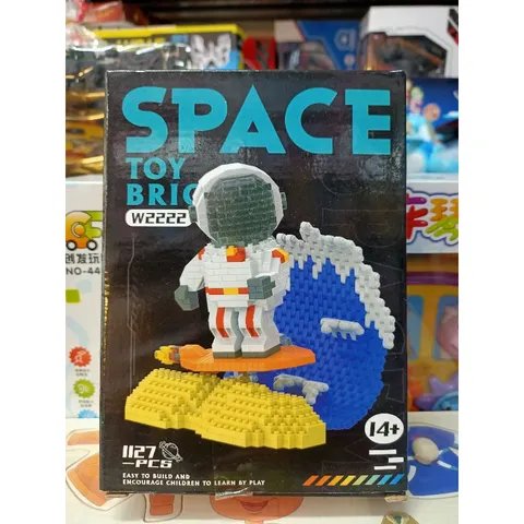 Hộp Lego Lắp Ghép Mô Hình Phi Hành Gia W2222 - Đồ Chơi Giáo Dục cho Trẻ Em, Phát Triển Tư Duy Sáng Tạo