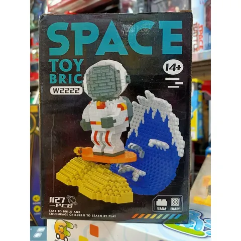 Hộp Lego Lắp Ghép Mô Hình Phi Hành Gia W2222 - Đồ Chơi Giáo Dục cho Trẻ Em, Phát Triển Tư Duy Sáng Tạo