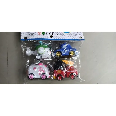 Mô Hình 4 Xe Ô Tô ROBOCAR HERO Chạy Bánh Đà - Đồ Chơi Điều Khiển Từ Xa Dành Cho Trẻ Em