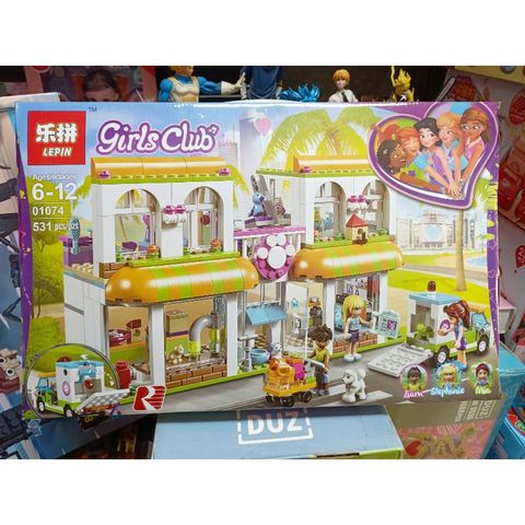 Xếp hình lắp ghép lê gô Girls Club 01074