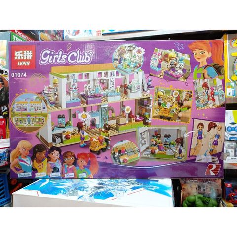 Xếp hình lắp ghép lê gô Girls Club 01074