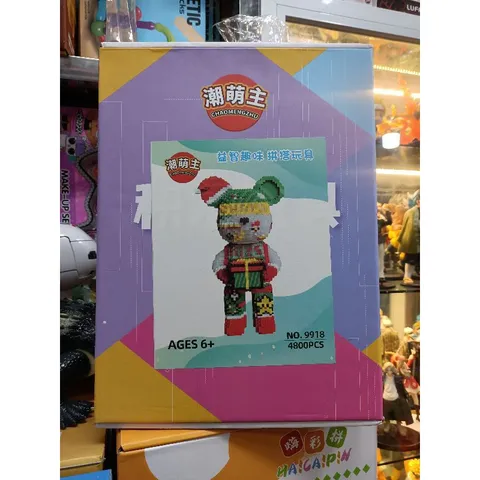 Xếp Hình Lắp Ghép Gấu Magic Block 9918 - Đồ Chơi 4800 Chi Tiết Có Đèn Phát Sáng - Quà Tặng Sáng Tạo Cho Trẻ Em