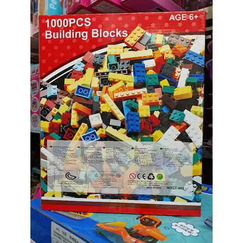 Hộp đồ chơi lắp ghép Building Blocks LC-002 - Bộ 1000 Chi Tiết Lego Sáng Tạo và Giáo Dục cho Trẻ Em