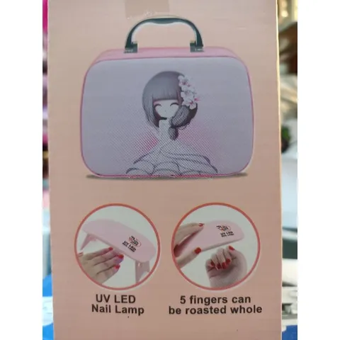 Hộp đồ chơi Trang điểm Makeup Sweet với máy sấy tay phát sáng 768-7 - Đồ chơi trang điểm ngẫu nhiên cho bé gái