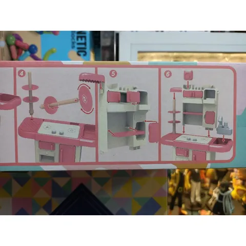Hộp Bếp Nấu Ăn DREAM KITCHEN 36T-2 - Đồ Chơi Có Nhạc và Đèn Phát Sáng, Tặng Kèm Pin, Giao Màu Ngẫu Nhiên