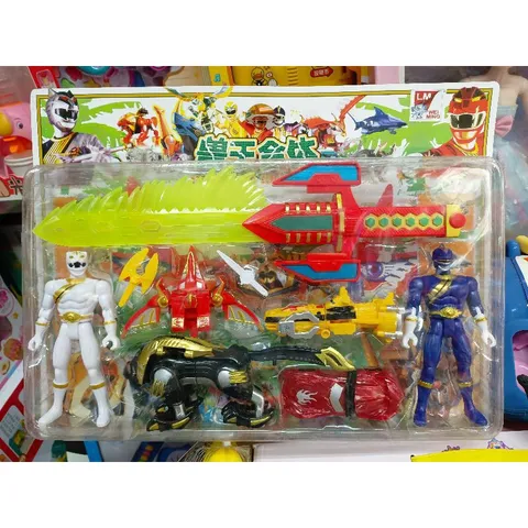 Bộ đồ chơi mô hình siêu nhân FIGHT THE BRIGADE 28169