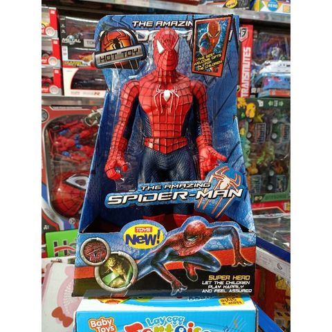 Mô Hình Siêu Nhân Người Nhện Spider Man 3311 Cao 32cm - Đồ Chơi Giải Trí Pha Lê Dành Cho Fan Marvel