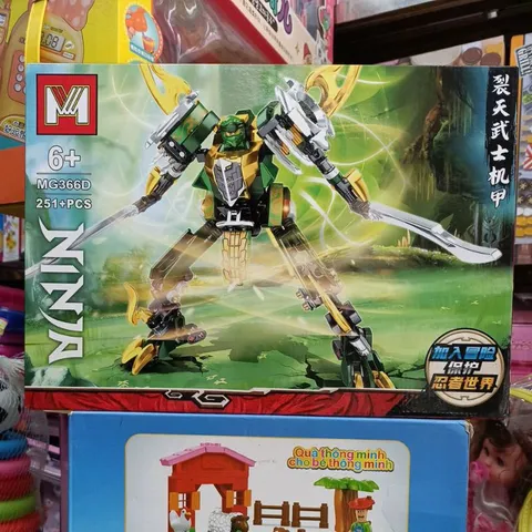 Xếp Hình Lắp Ghép Lego Ninja Robot MG366D - Đồ Chơi Xây Dựng Sáng Tạo Cho Trẻ Em, Quà Tặng Thú Vị Cho Fan Ninja
